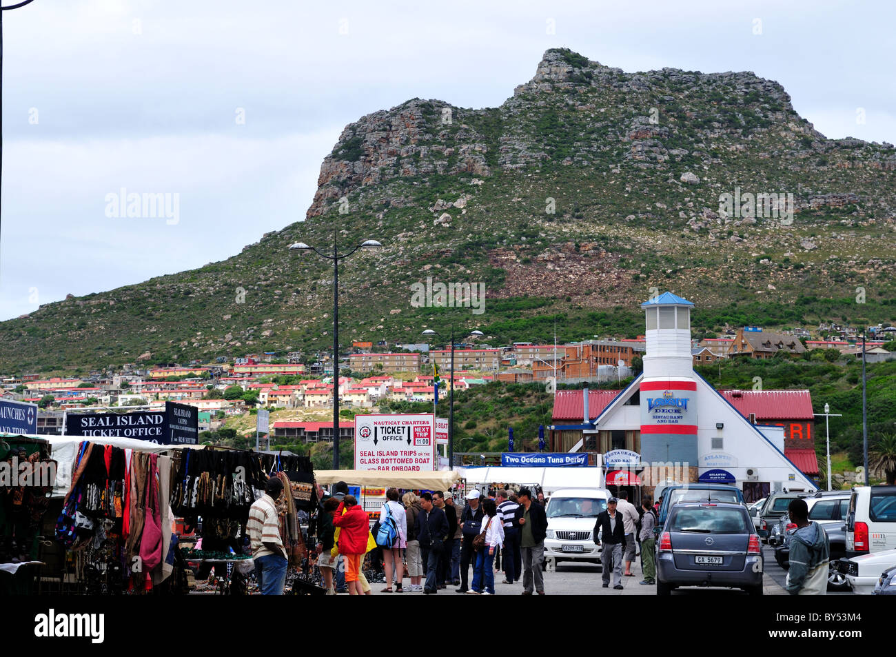 Souvenir market. Cape Town, South Africa Stock Photo Alamy