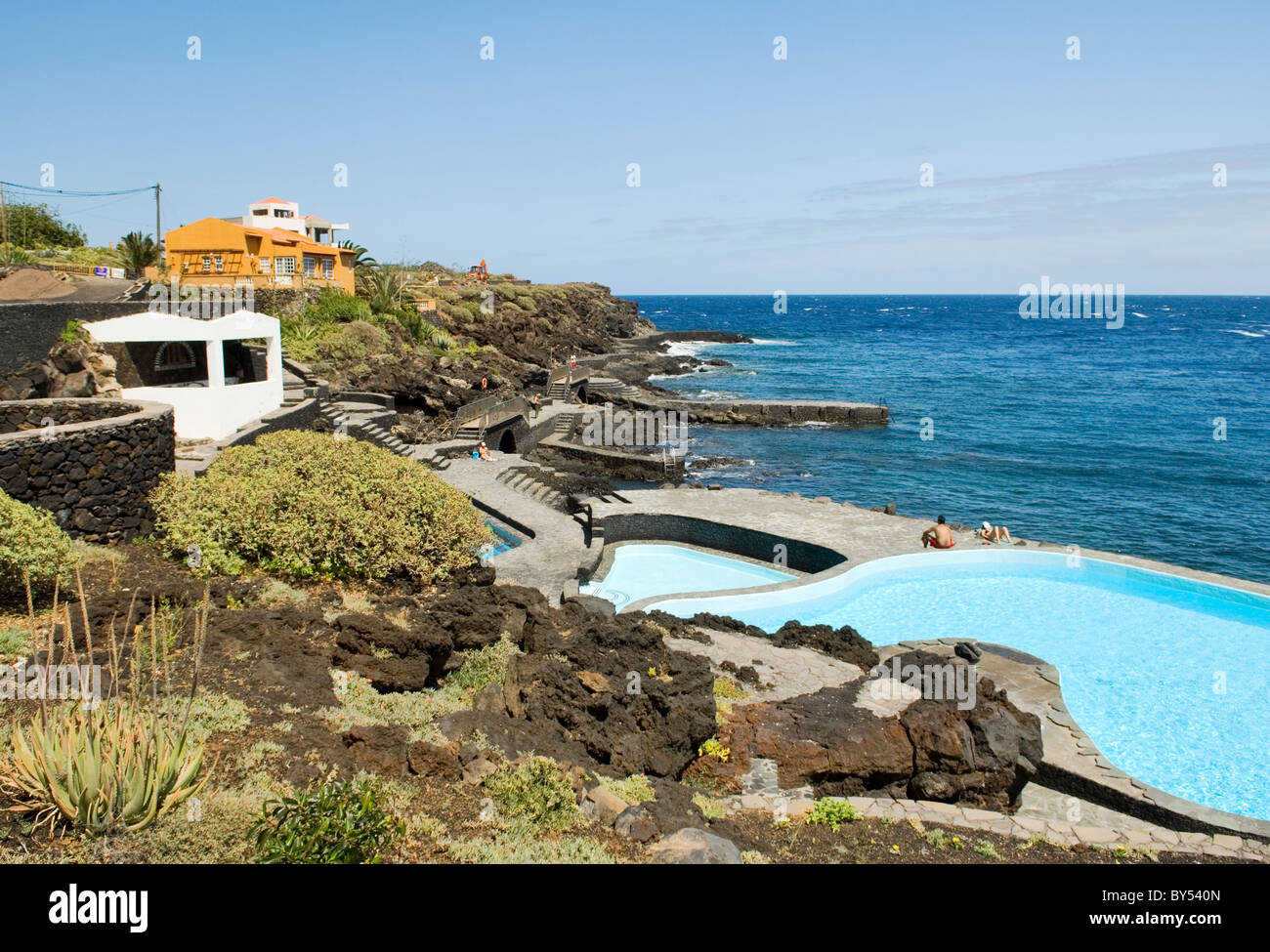 La Caleta, El Hierro, Canary Islands. New swimming pool and apartment