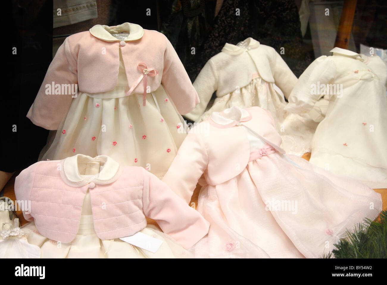 Baby clothes for sale Stock Photo Alamy