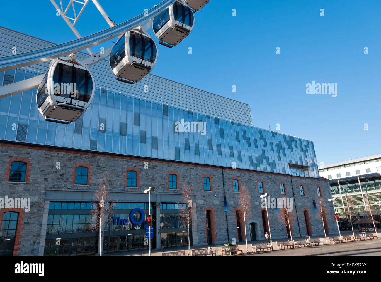 The Dublin Wheel at the Point Village, Dublin, Ireland Stock Photo Alamy