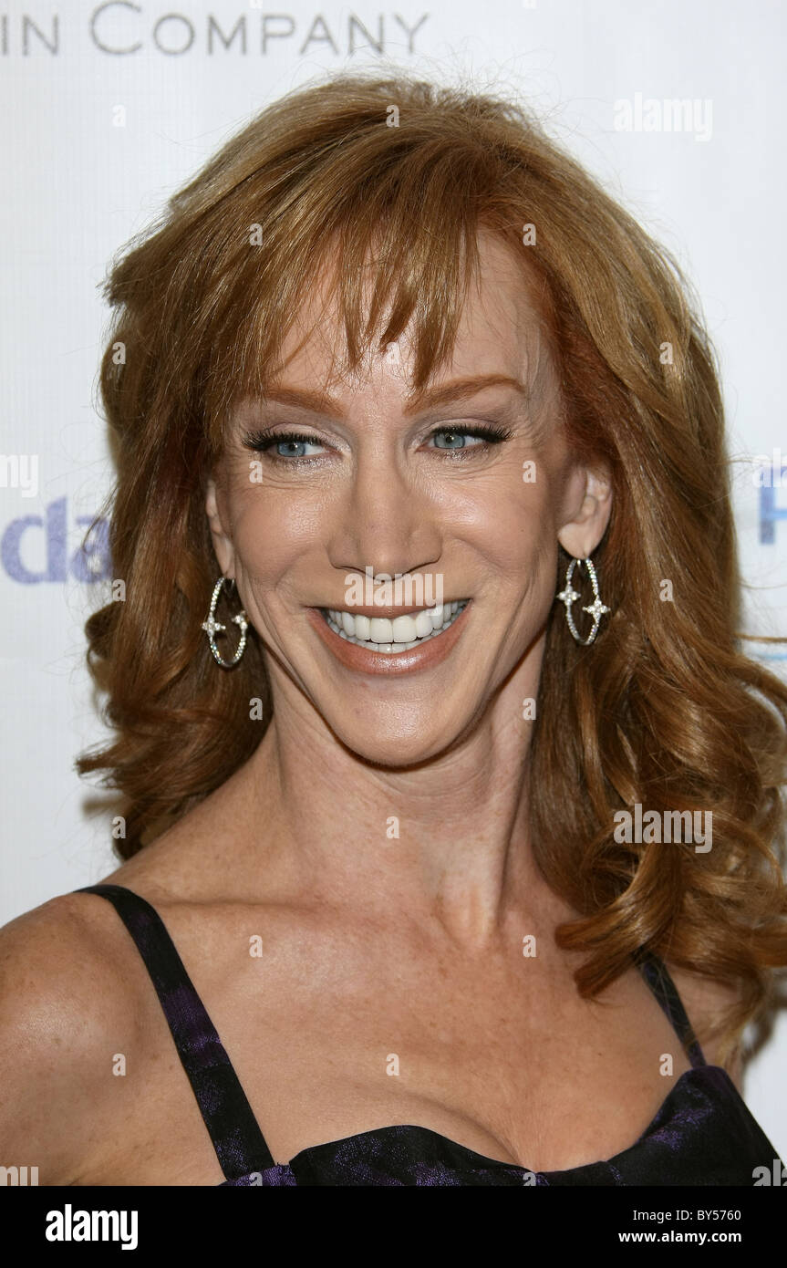 KATHY GRIFFIN RELATIVITY MEDIA AND THE WEINSTEIN COMPANY 2011 GOLDEN GLOBES AFTER PARTY BEVERLY HILLS LOS ANGELES CALIFORNIA Stock Photo