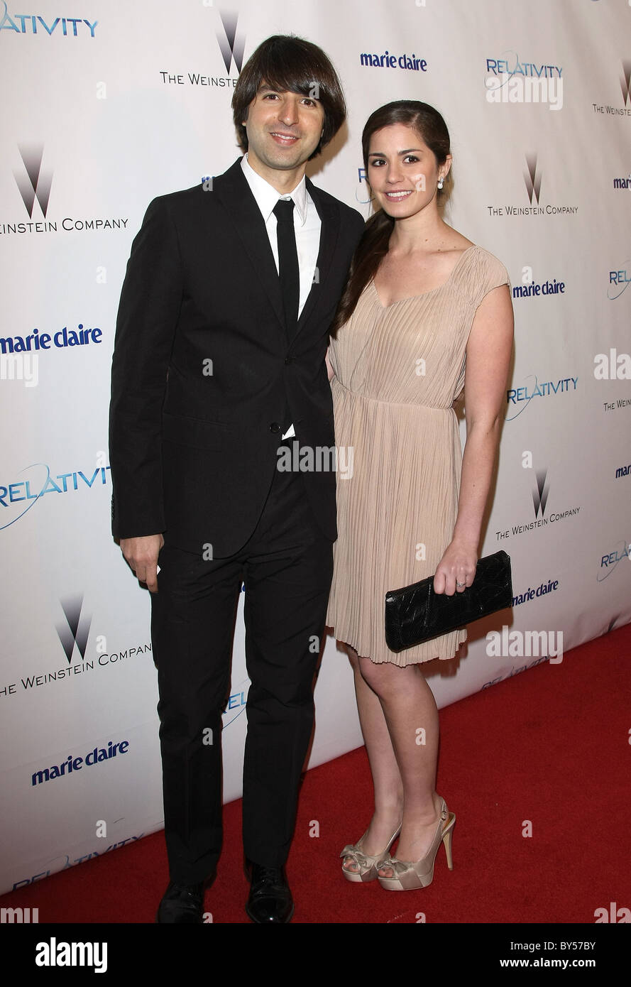 DEMETRI MARTIN RELATIVITY MEDIA AND THE WEINSTEIN COMPANY 2011 GOLDEN GLOBES AFTER PARTY BEVERLY HILLS LOS ANGELES CALIFORNIA Stock Photo