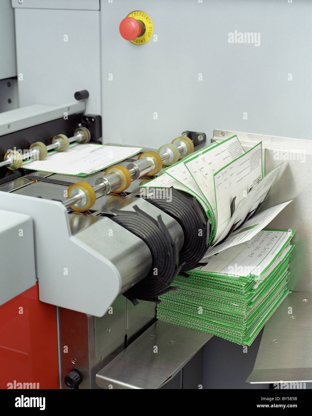 Detail of a scanning machine Stock Photo Alamy