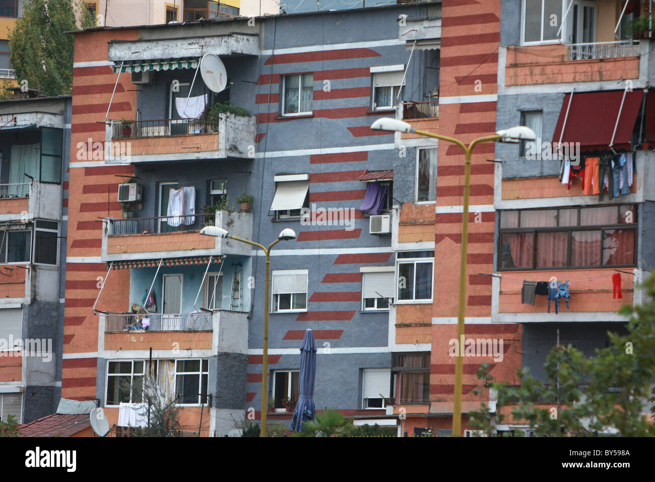 Tirana flats hires stock photography and images Alamy