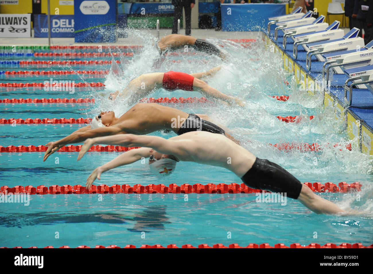 Commonwealth games swimming hi-res stock photography and images