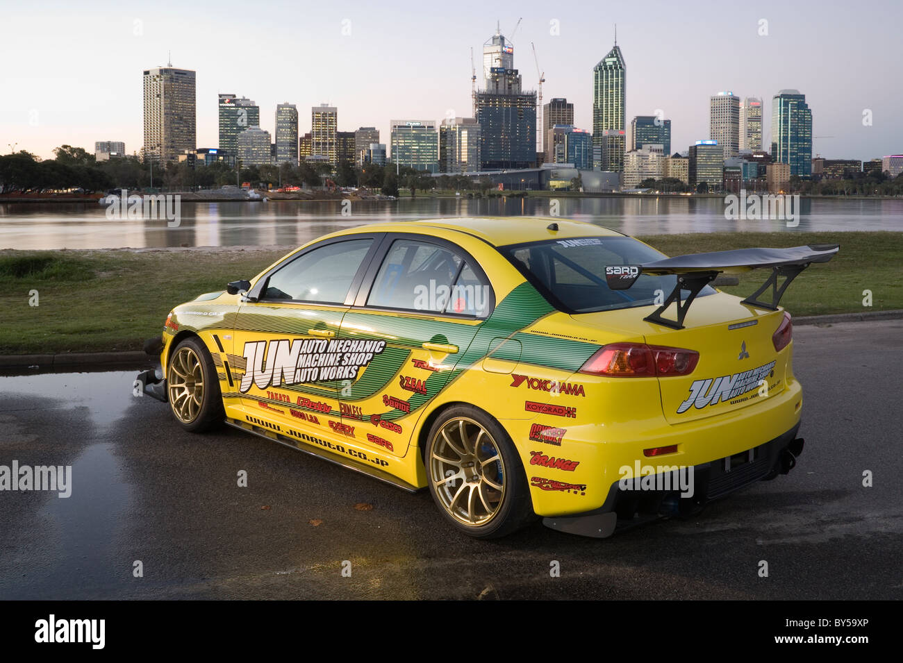 The original JUN EVO X. Modified for special events by JUN in Japan