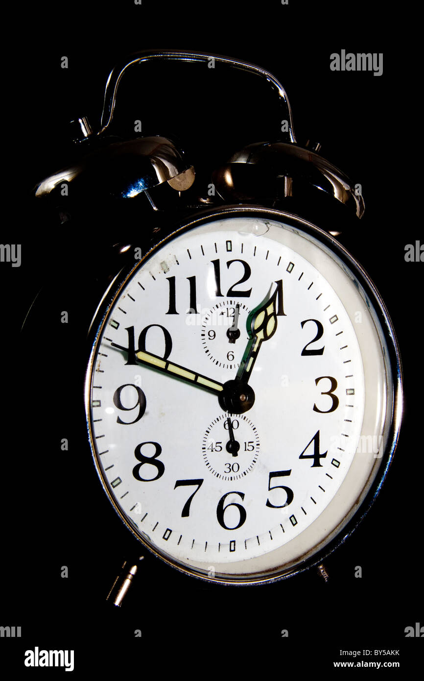 Black face clock hi-res stock photography and images - Alamy