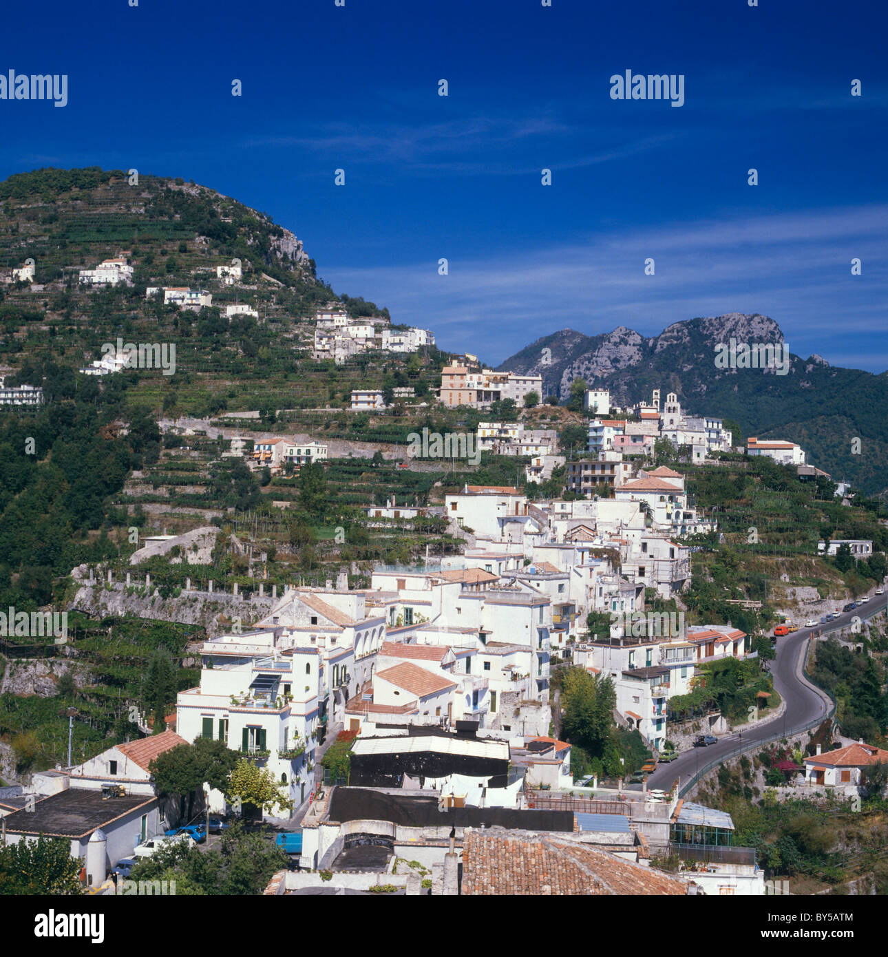 Italy - Amalfi coast - town of Ravello Stock Photo - Alamy