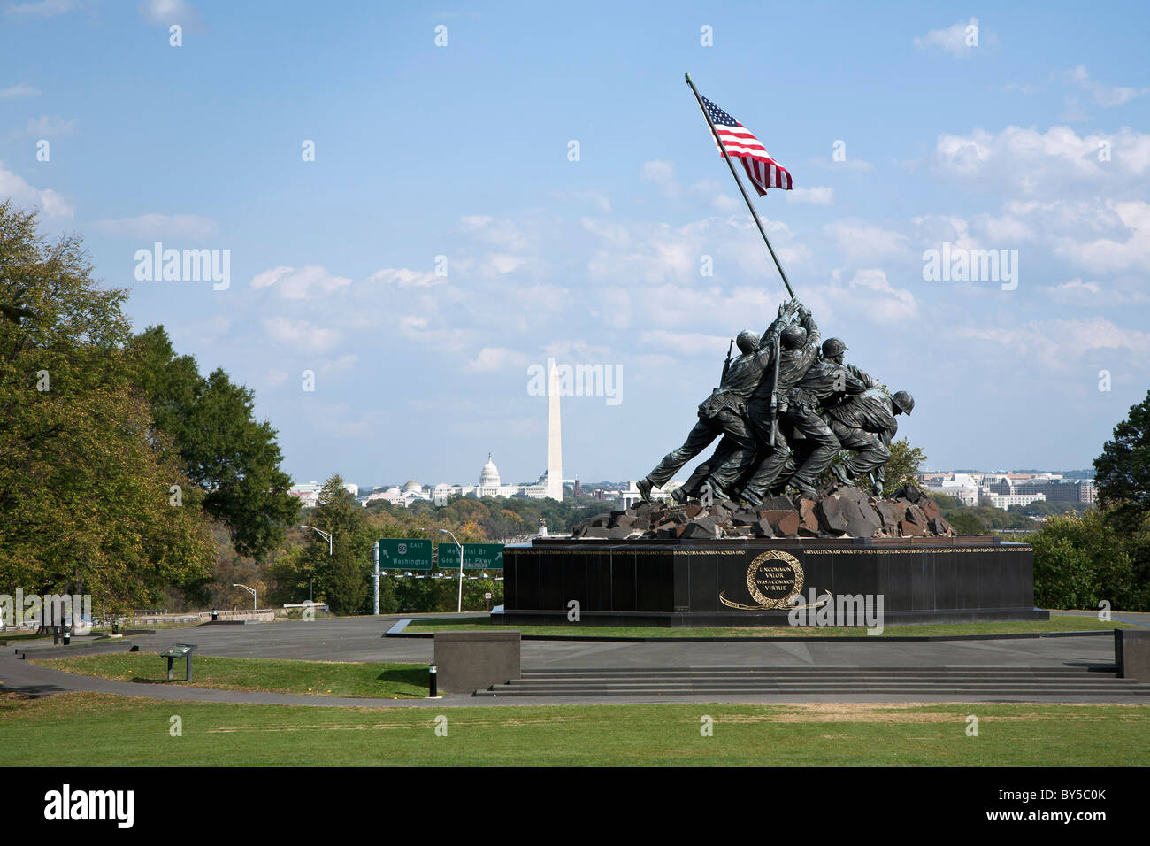 The Iwo Jima Memorial, Arlington, Virginia Stock Photo