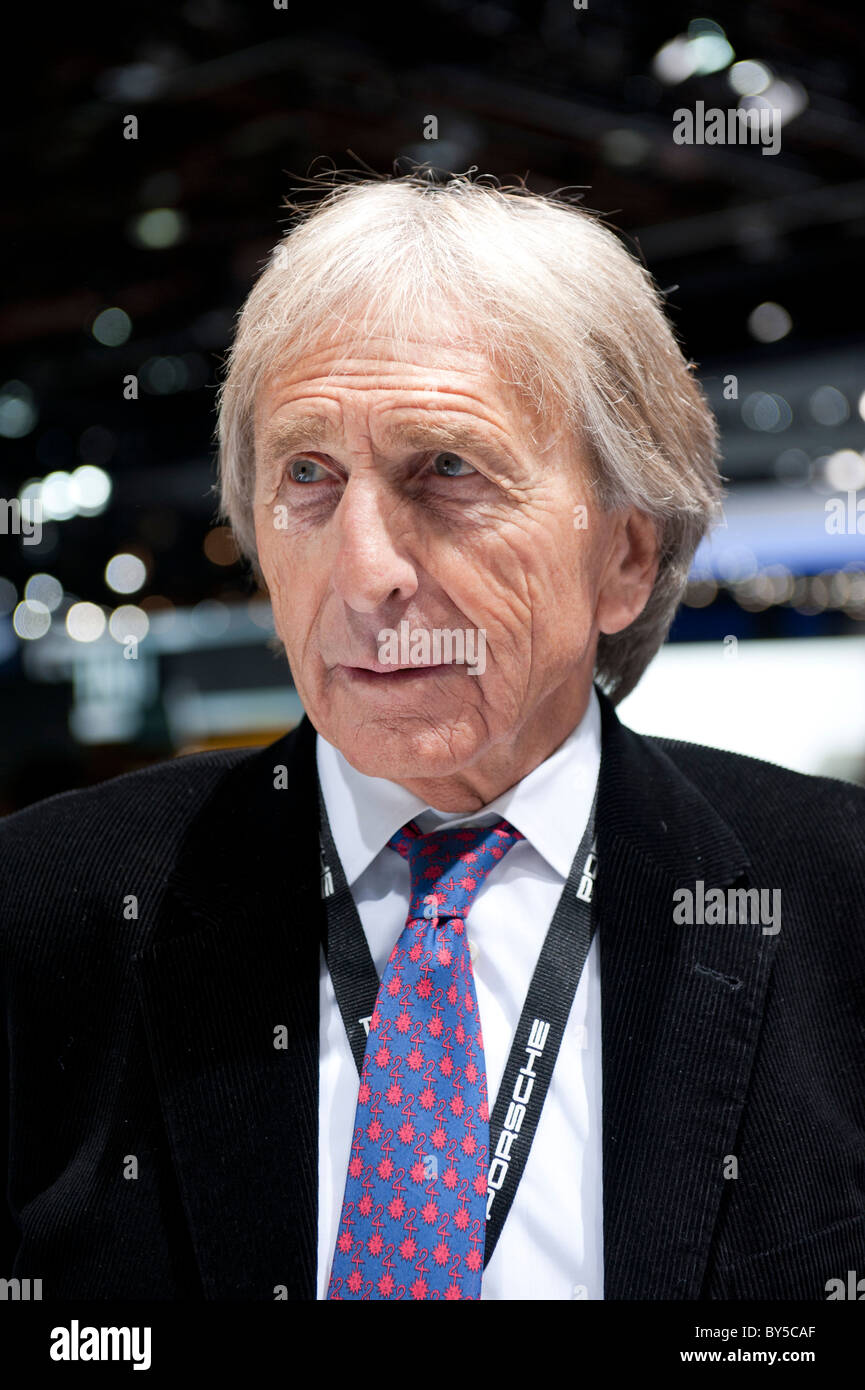 Derek Bell at the 2011 North American International Auto Show in Detroit Stock Photo