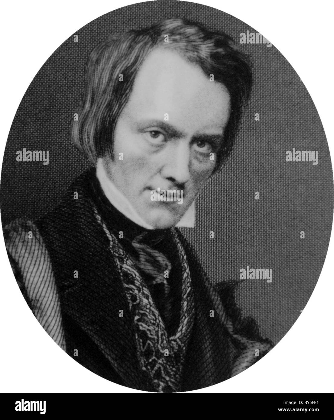 RICHARD OWEN ( 1804-1892)  English biologist and palaeontologist and prime mover in foundation of London Natural History Museum Stock Photo