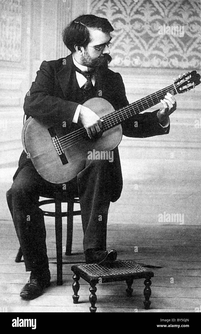 FRANCISCO TARREGA (1852-1909) Spanish composer and guitarist Stock Photo -  Alamy
