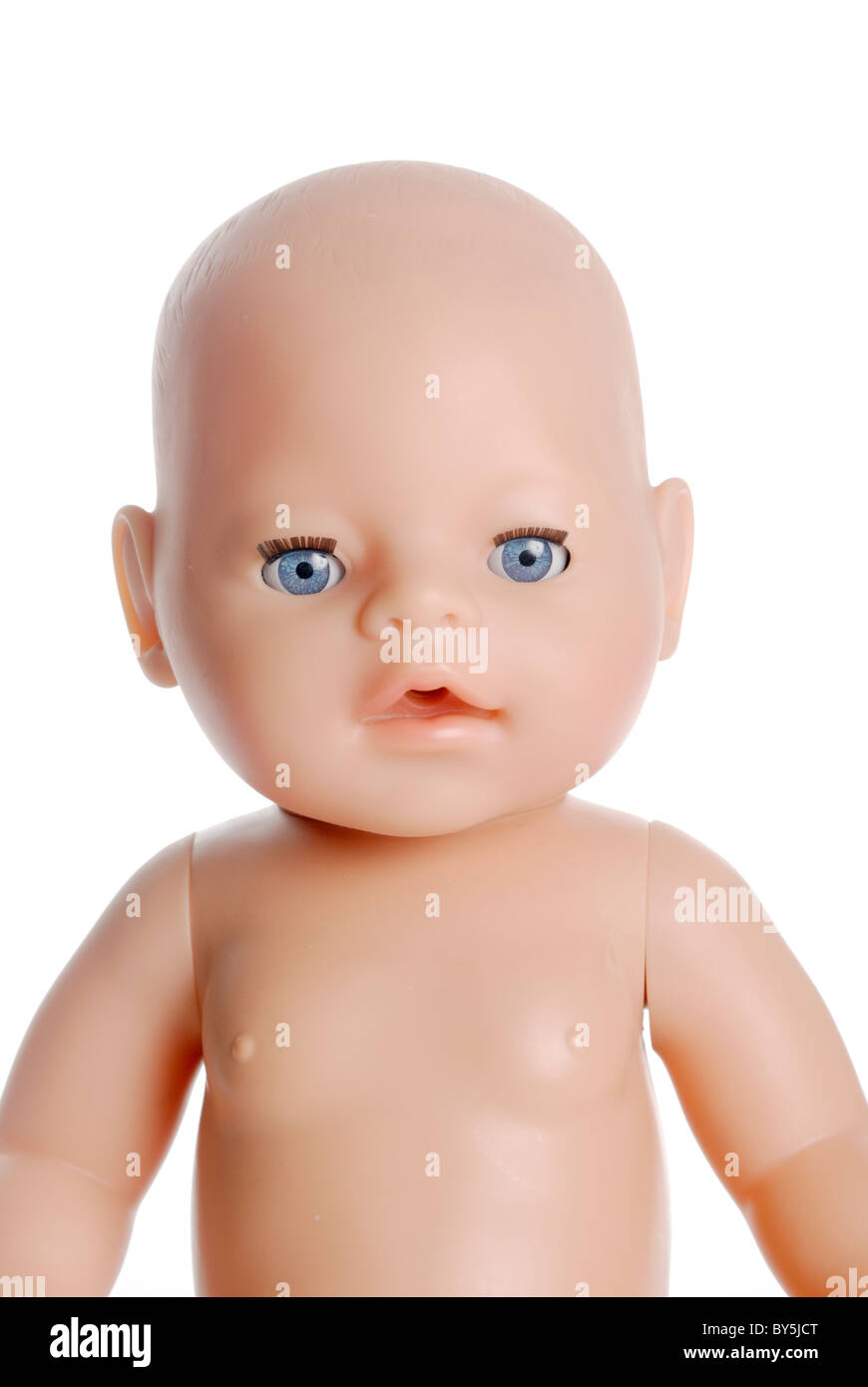 Plastic baby doll Stock Photo - Alamy