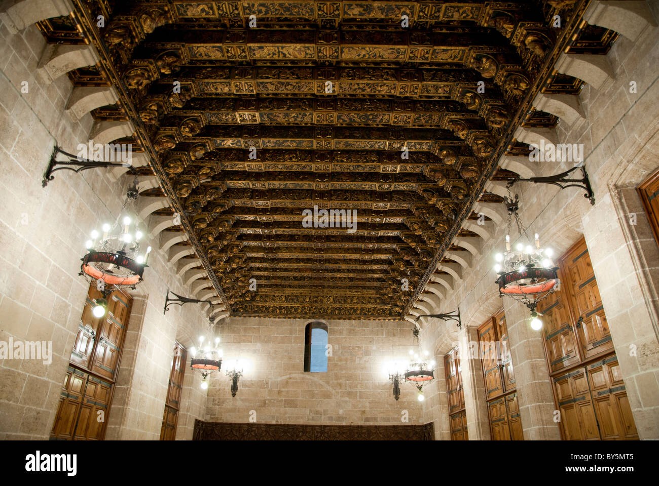 Lonja de la seda, silk exchange Valencia, Spain Stock Photo Alamy