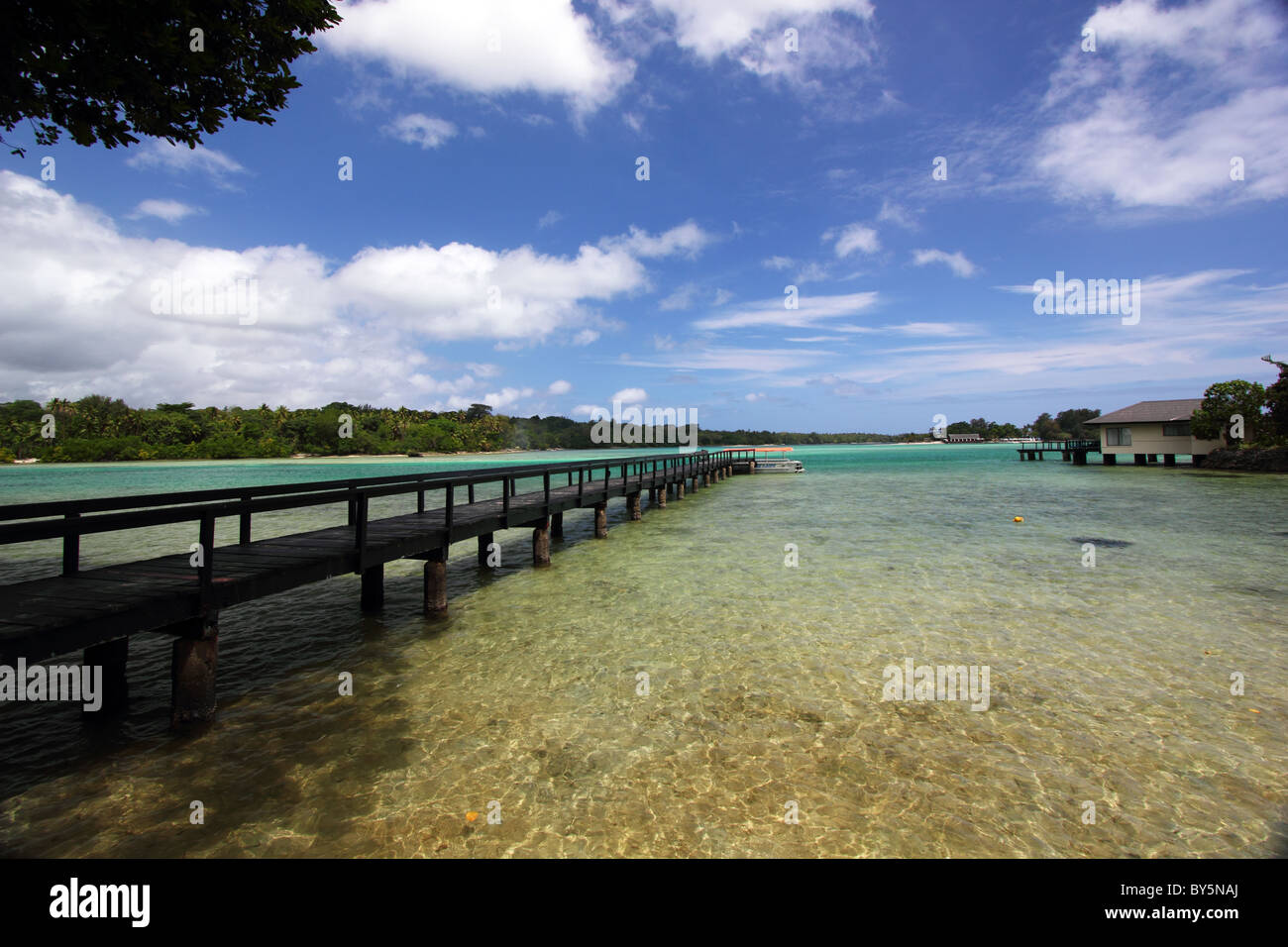 BEAUTIFUL LAGOON VANUATU PACIFIC ISLAND Stock Photo - Alamy