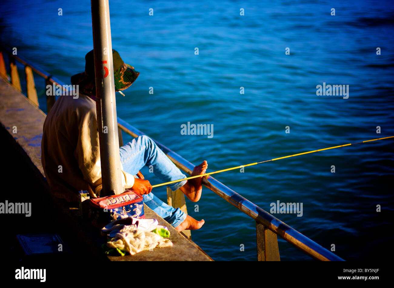 Fisherman sea fishing hi-res stock photography and images - Alamy