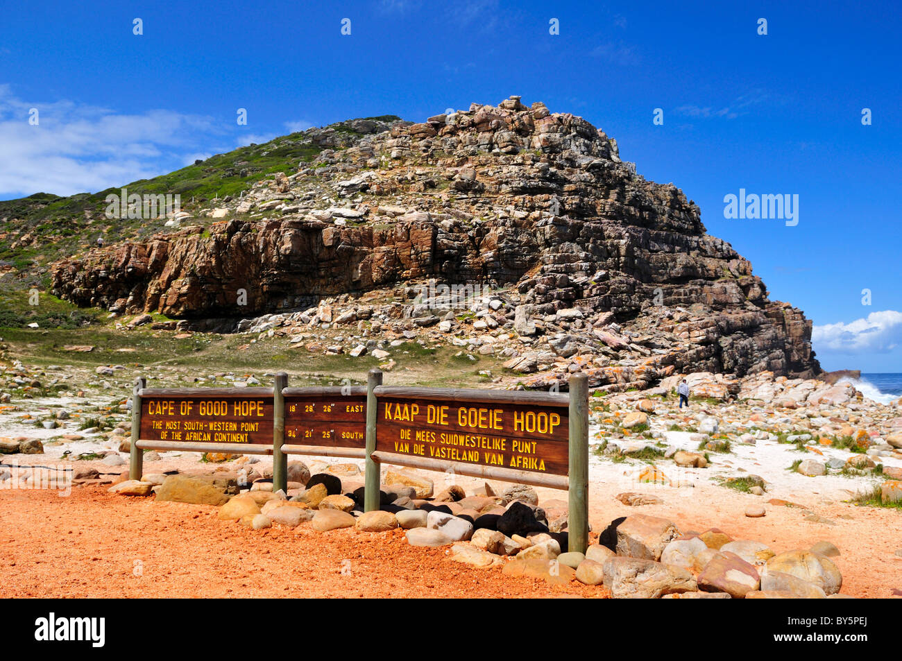 Cape of Good Hope. Table Mountain National Park, Cape Town, South Africa. Stock Photo