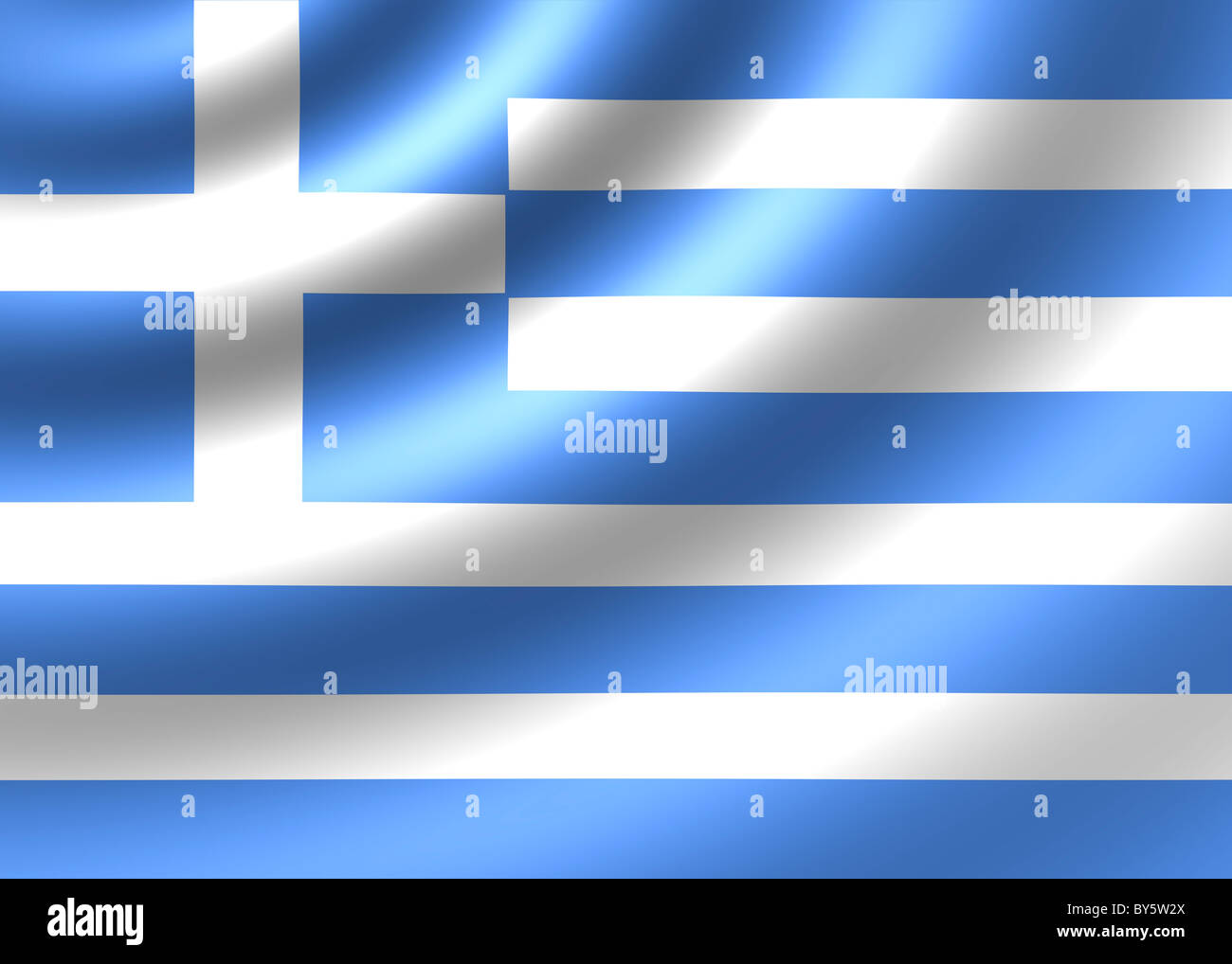 Greece flag Stock Photo