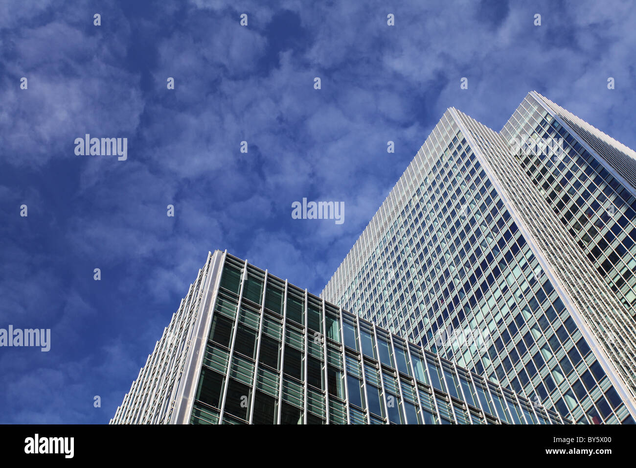 Buildings in Canary Wharf, London Stock Photo - Alamy