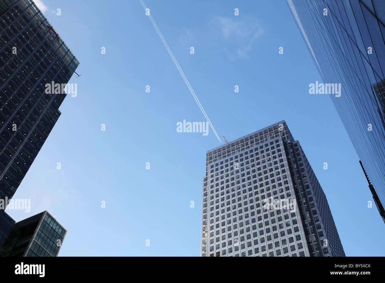 Buildings in the Canary Wharf, London Stock Photo - Alamy