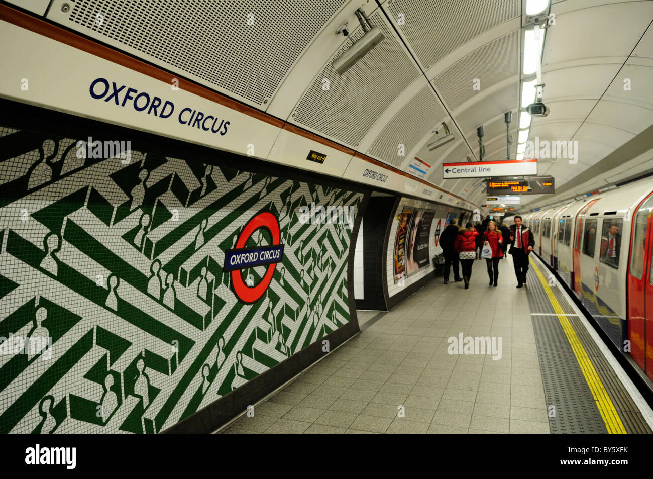 Oxford Circus Underground Tube Station, London, England, UK Stock Photo -  Alamy