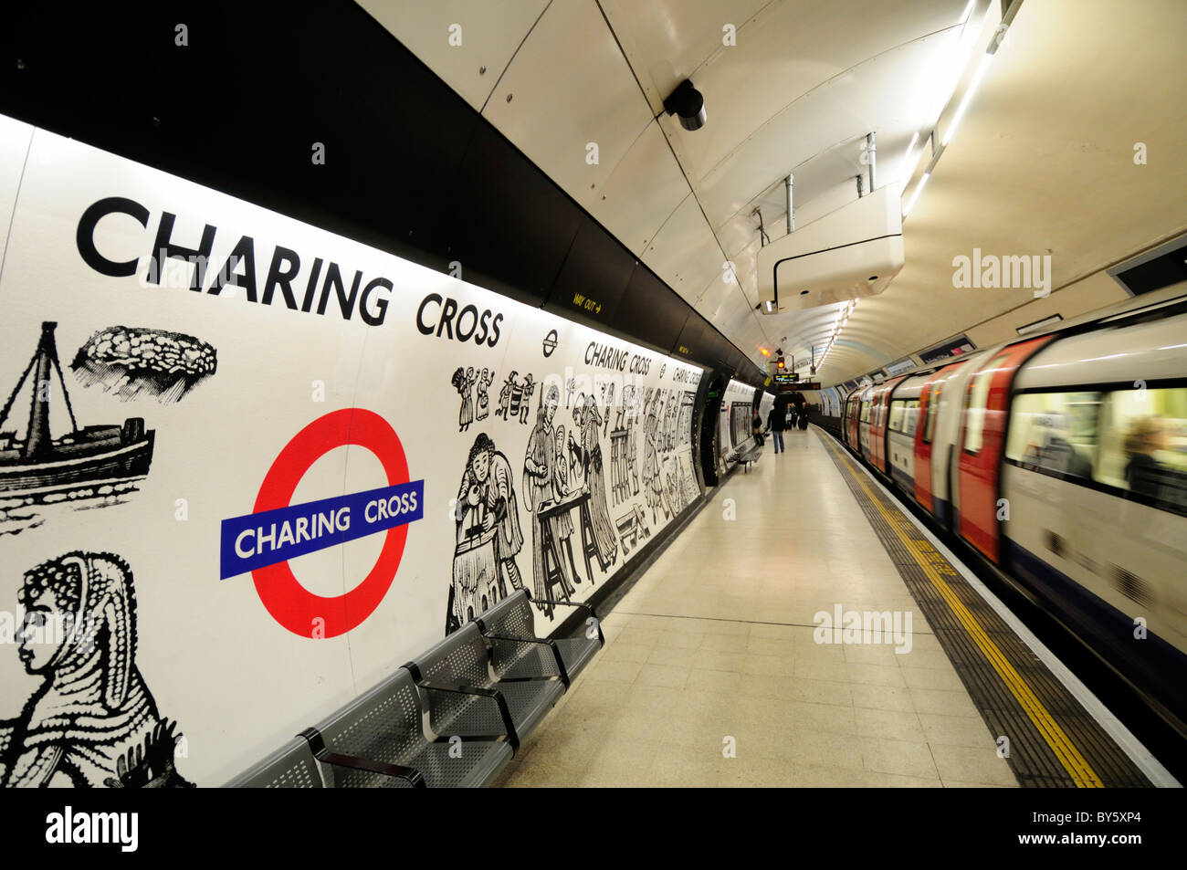 Charing Cross Underground Station Stock Photos Charing