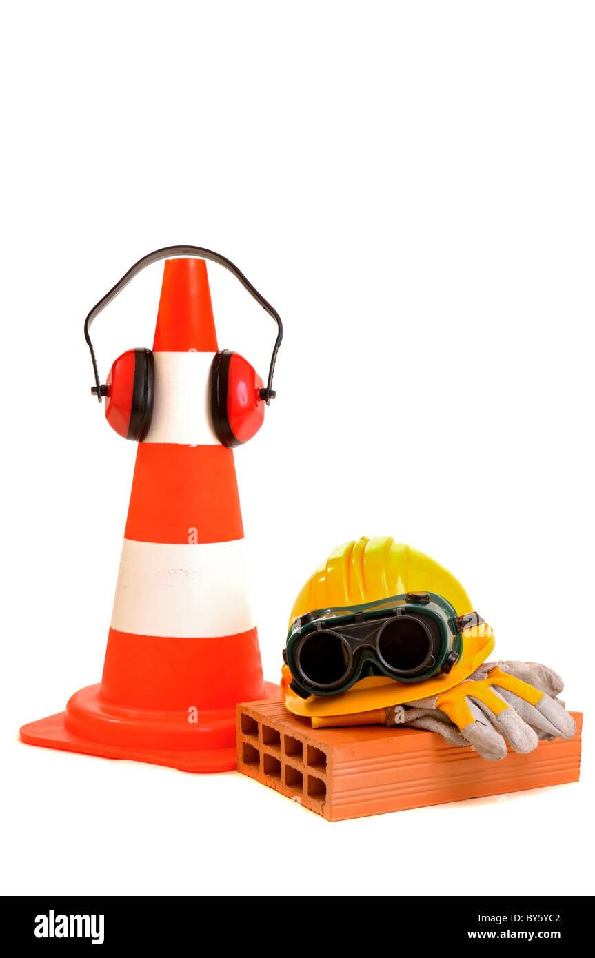 Construction safety gear Cut Out Stock Images & Pictures Alamy