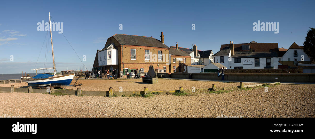 Royal Oyster Company Whitstable Kent England and Pearson Public house native Stock Photo