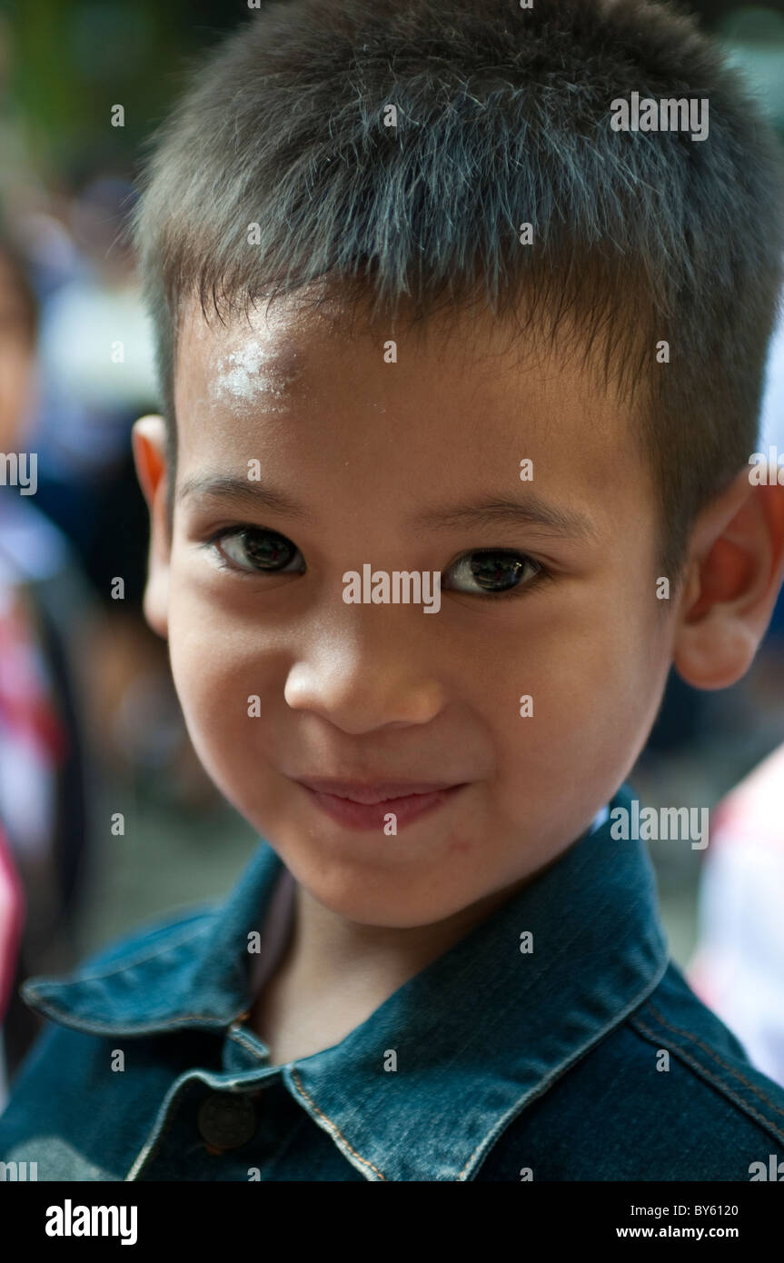 Boy's face during School assembly at a bilingual school, Bangkok, Thailand Stock Photo - Alamy Boy's face during School assembly at a bilingual school, Bangkok, Thailand Stock Photo - Alamy