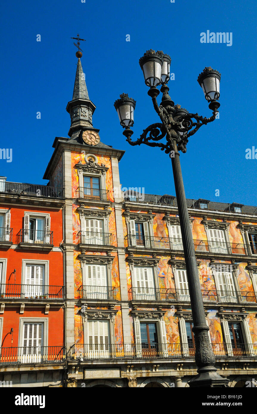 Casa de la Panaderia, Plaza Mayor, Madrid, Spain Stock Photo