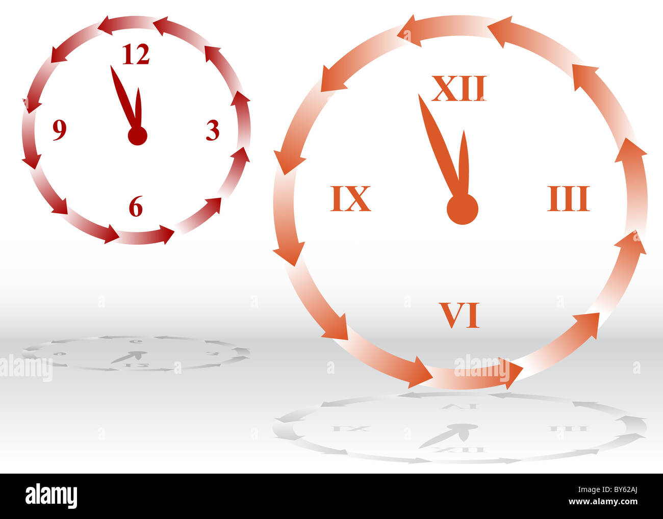 An Image Of A Clock Going Backwards Stock Photo Alamy An Image Of A Clock Going Backwards Stock Photo Alamy