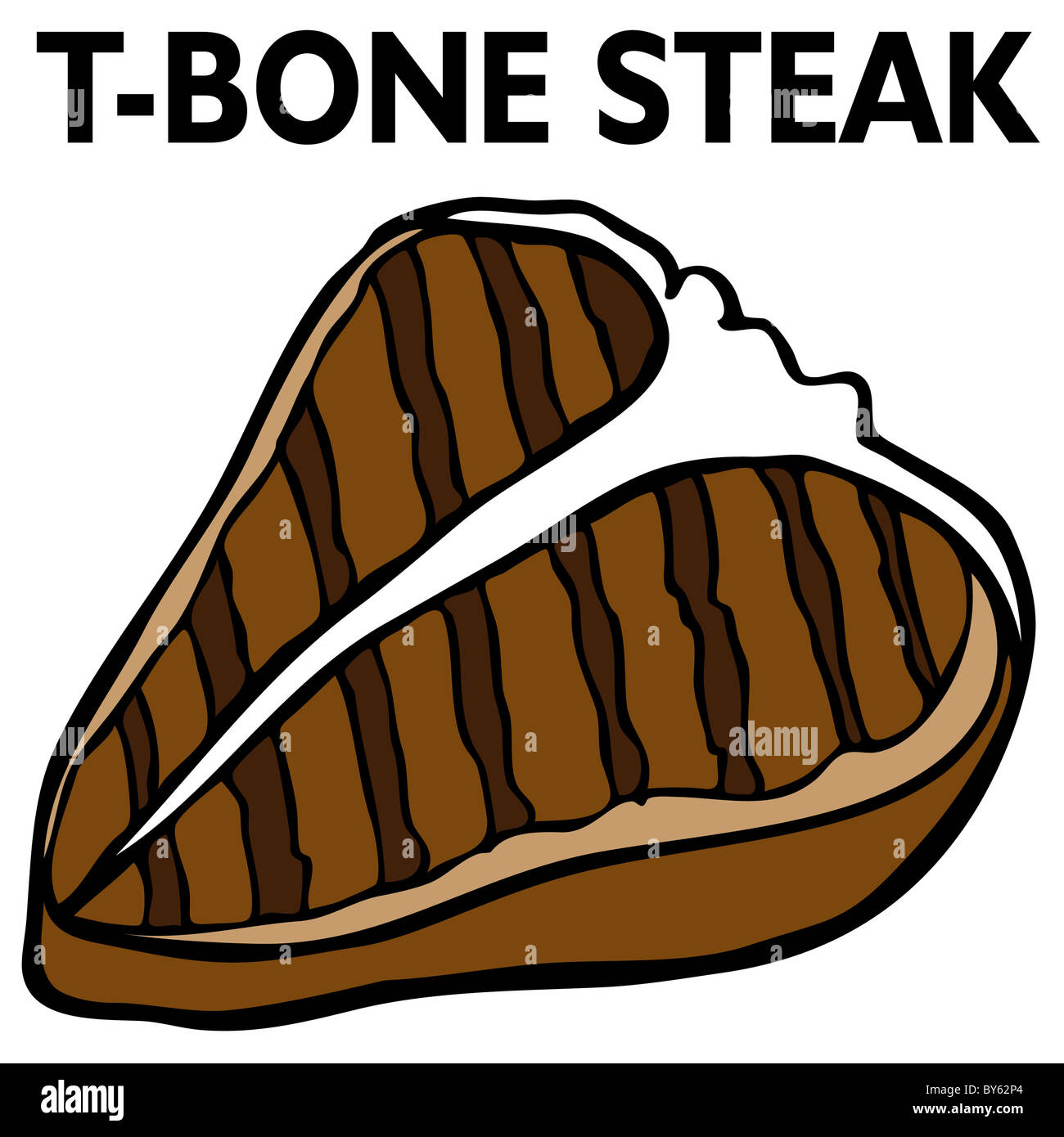 T Bone Steak vector