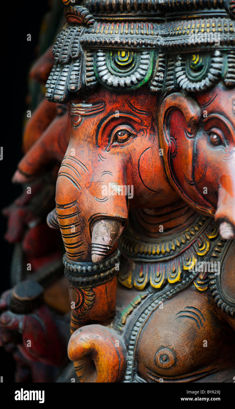 Three Headed Ganesha Stock Photos Three Headed Ganesha Stock