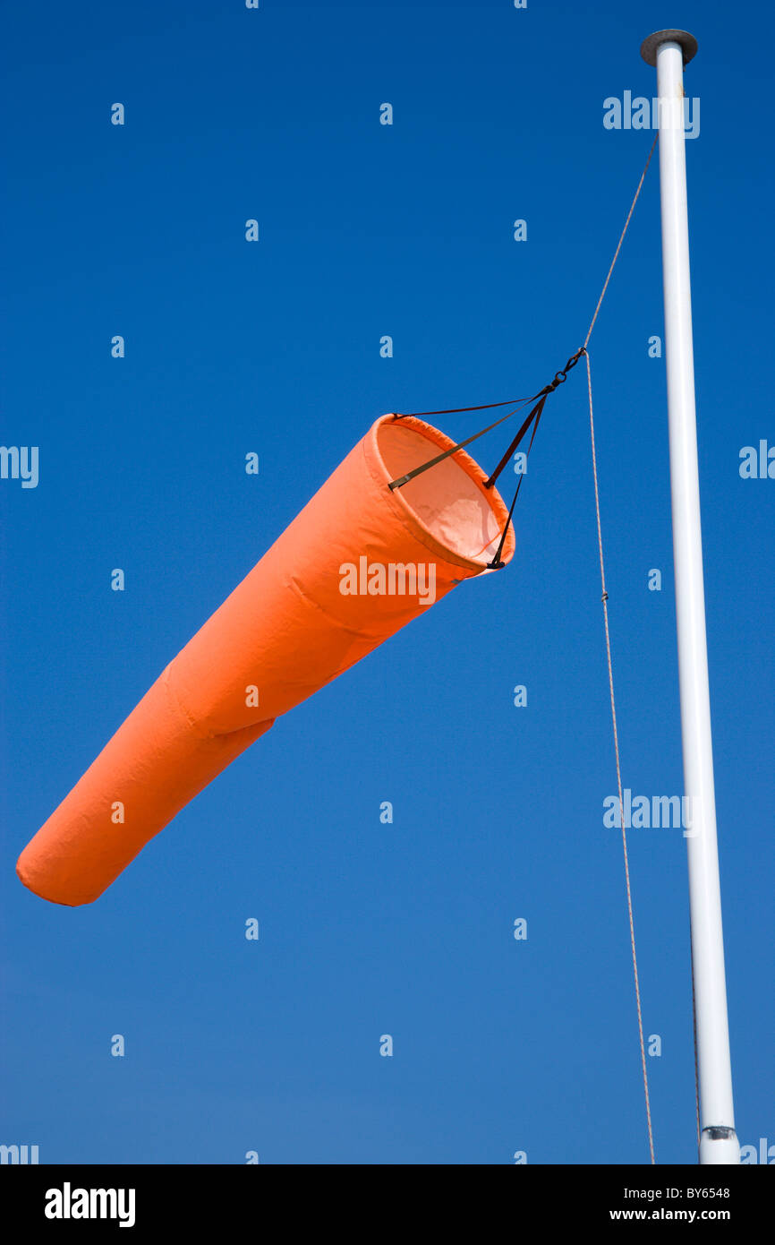 ENGLAND Hampshire Portsmouth Windsock for indicating wind strength and