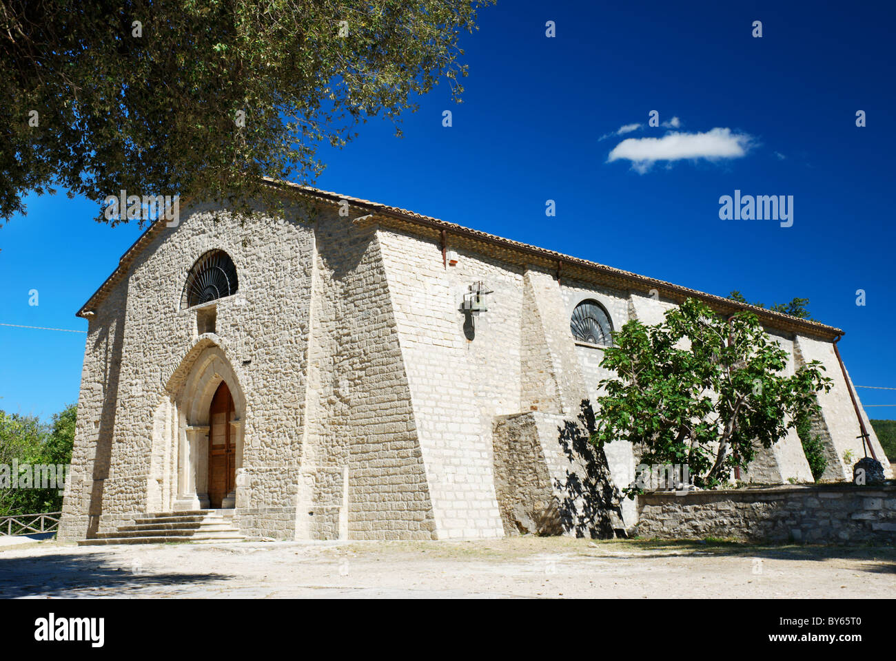 Faifoli Lateral view of ancient Church of