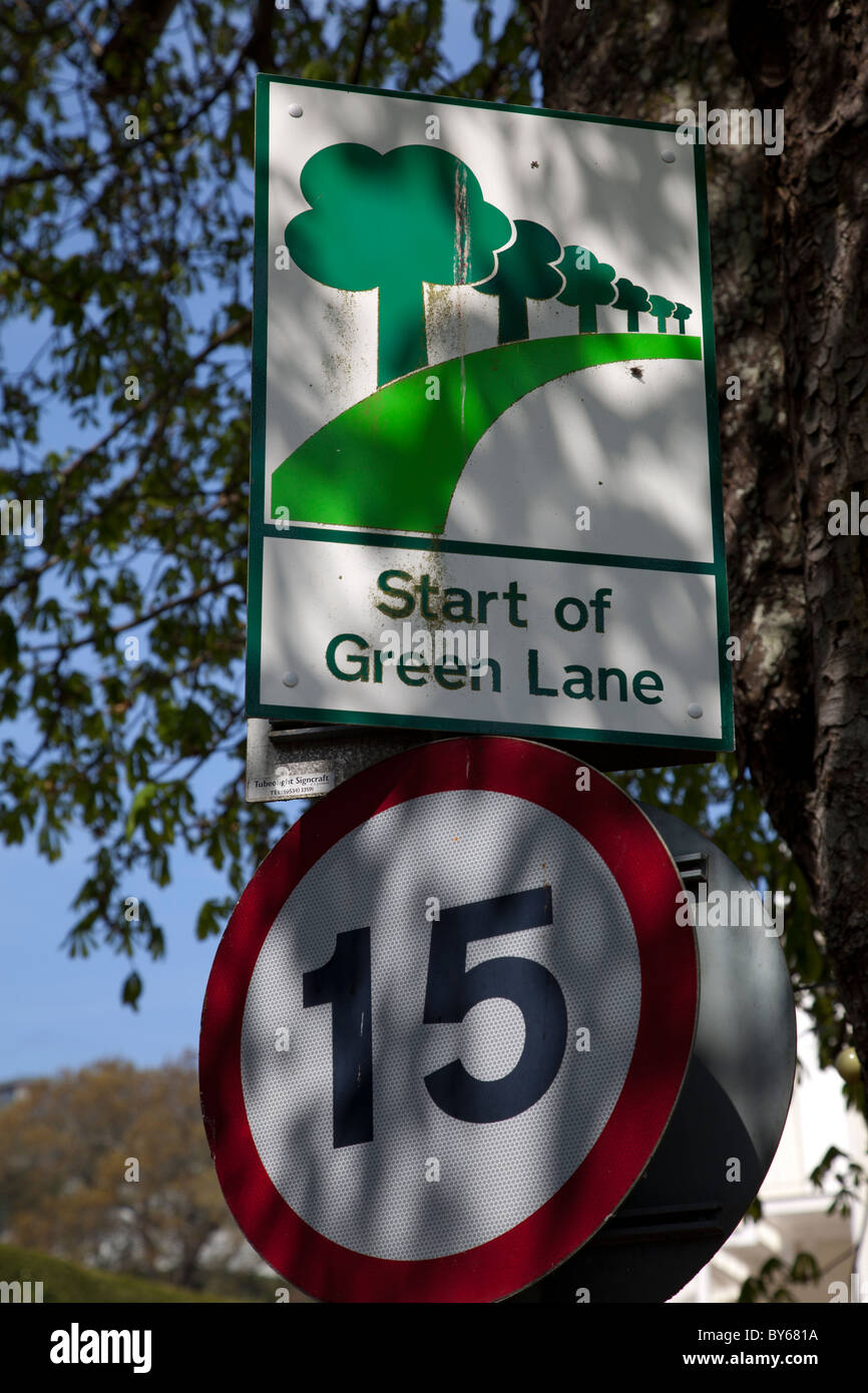 Green Lane Jersey Stock Photo Alamy