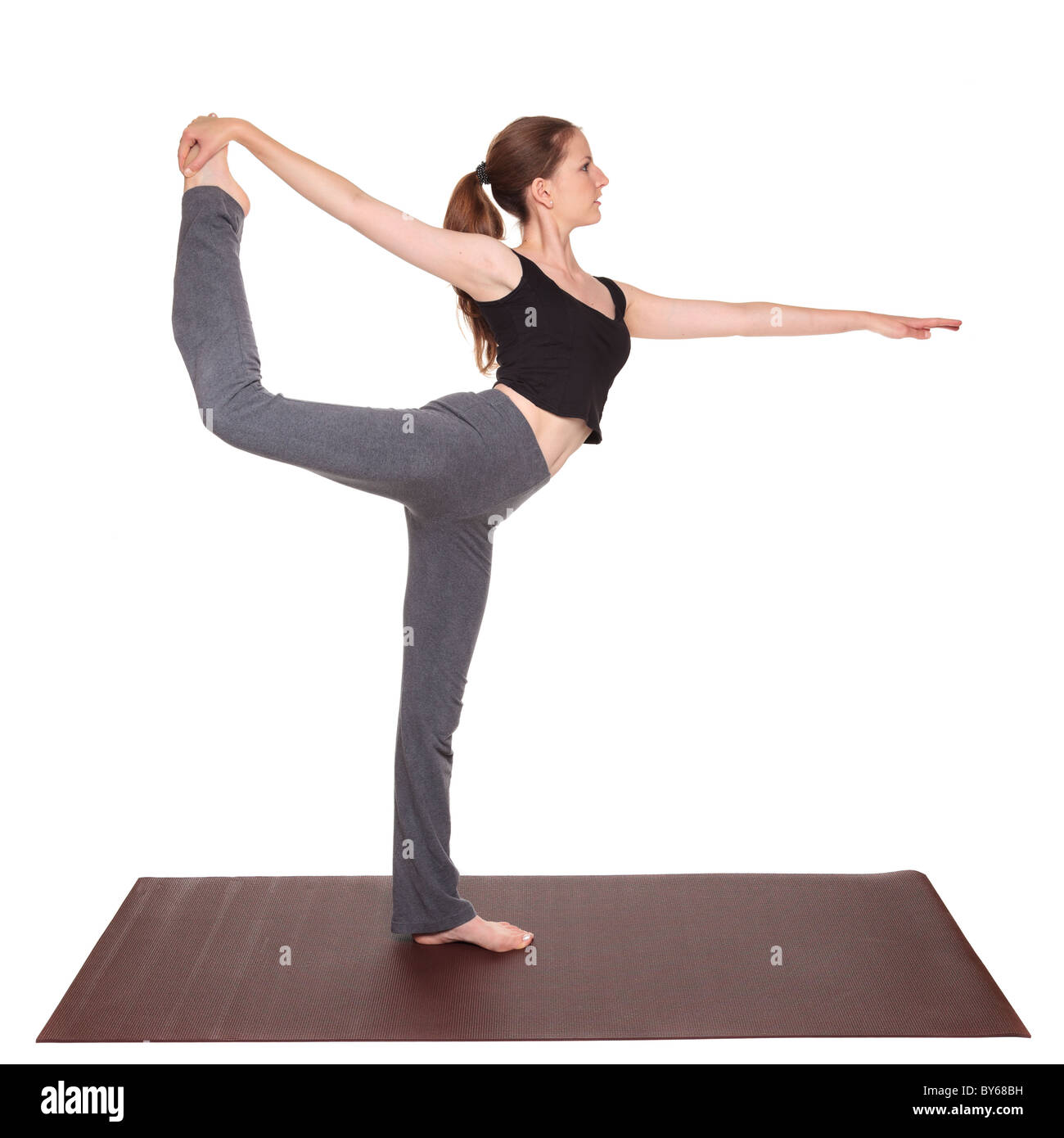 Yoga For Strength | Stork Pose | LYFE At Home - YouTube