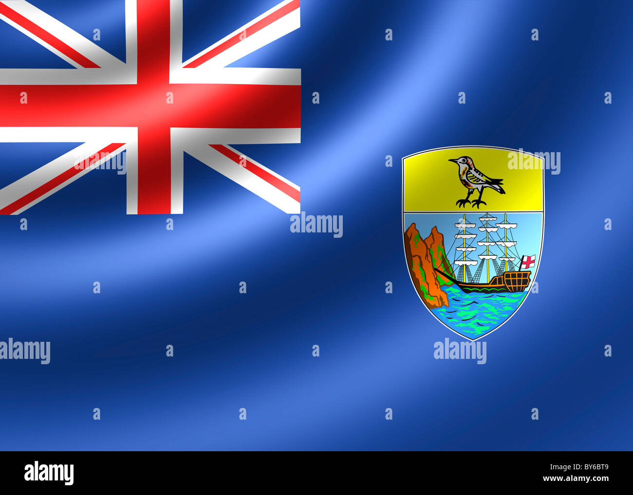 St Helena Flag High Resolution Stock Photography and Images - Alamy