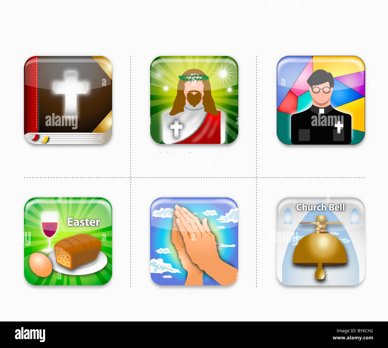 various types of icon Stock Photo Alamy