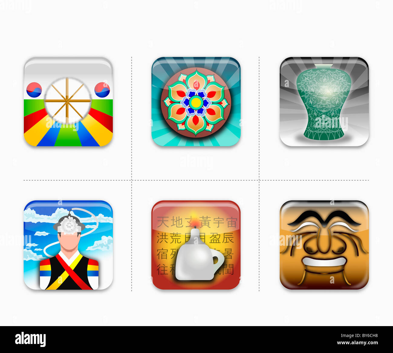 various types of icon Stock Photo Alamy