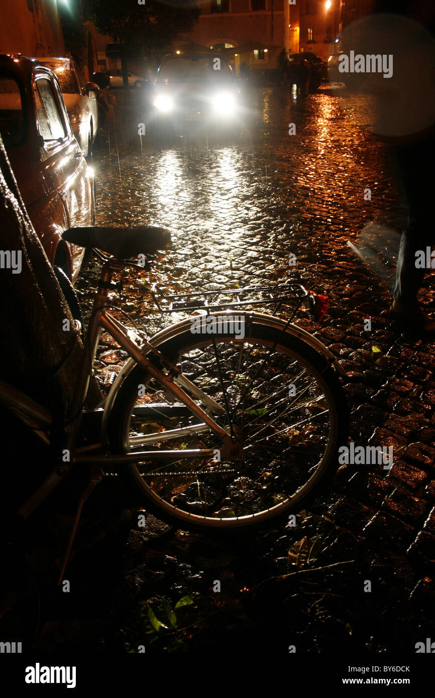 Old fast traffic cars headlights lights hi-res stock photography and ...