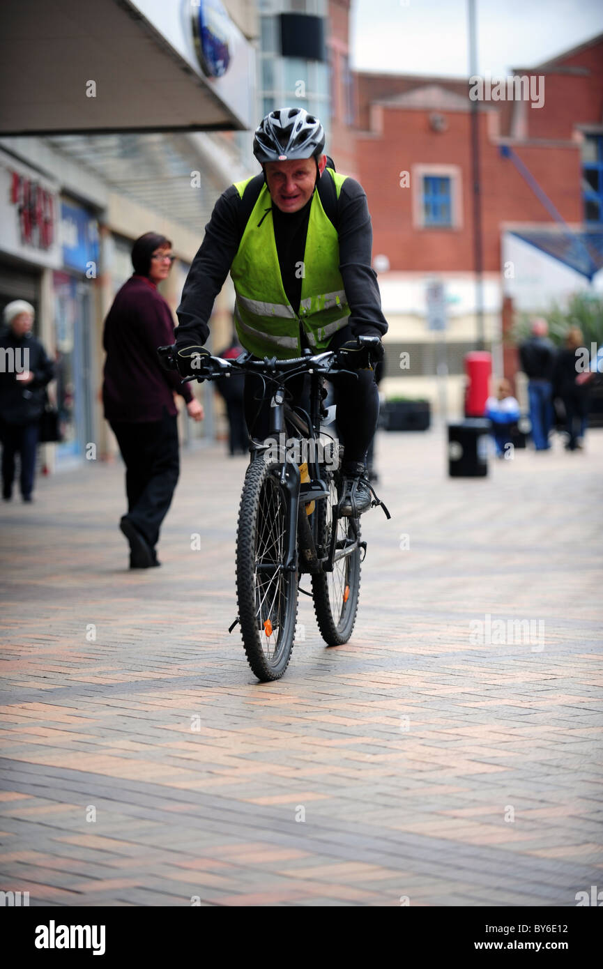 mountain bike on street