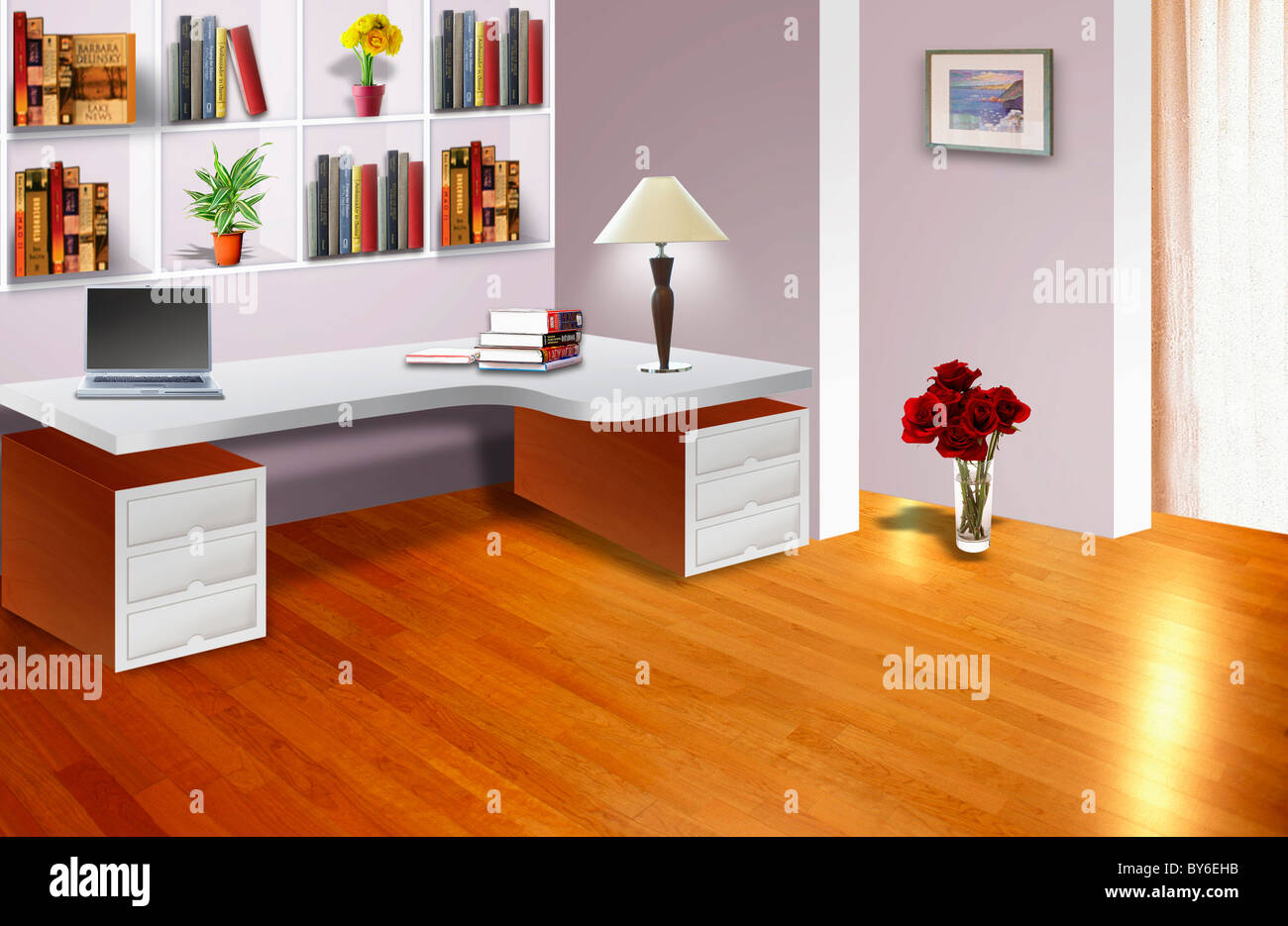 interior illustration Stock Photo