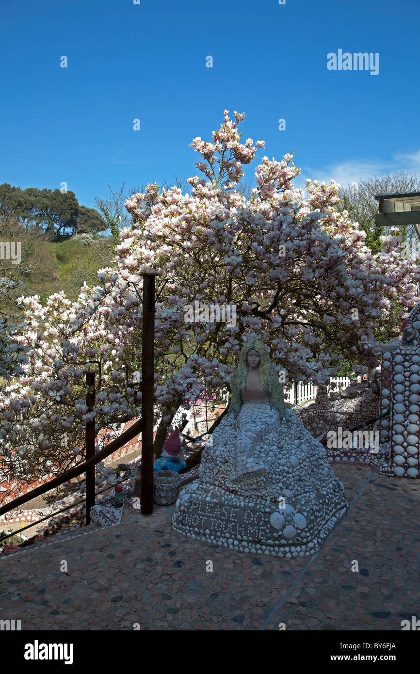 The Shell Garden Jersey Stock Photo Alamy