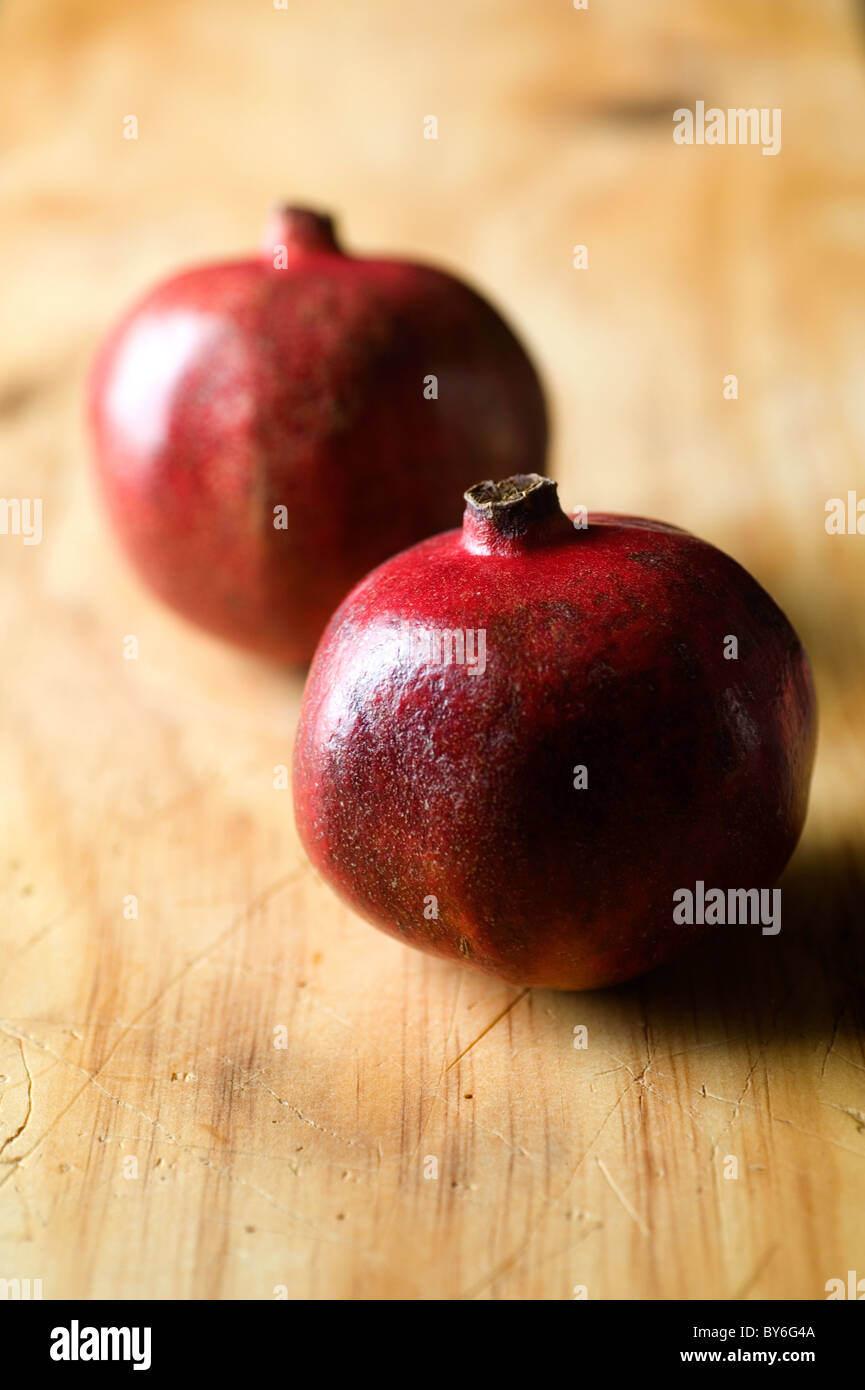Pomegranate Punica Granatum Stock Photo