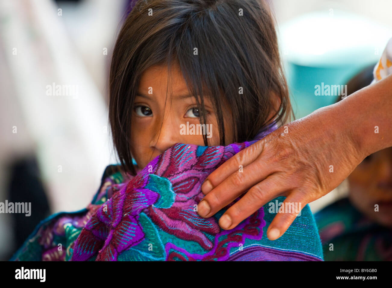 San Sebastian festival, Zinacantán, Chiapas, Mexico Stock Photo