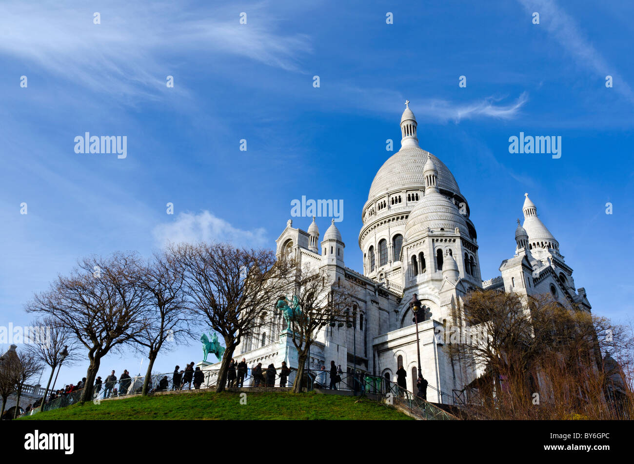 Sacre Coeur Basilica, Montmartre, Paris, France Stock Photo Alamy
