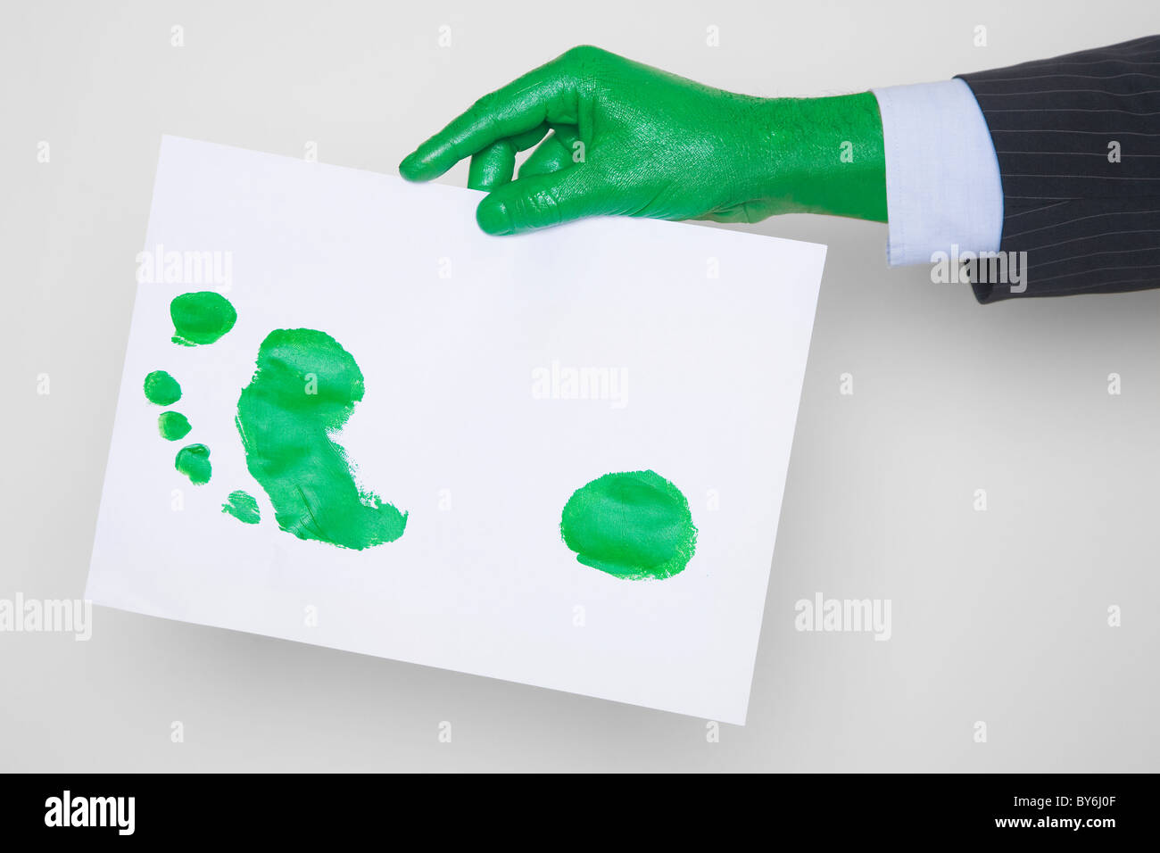 Hand footprint hi-res stock photography and images - Alamy