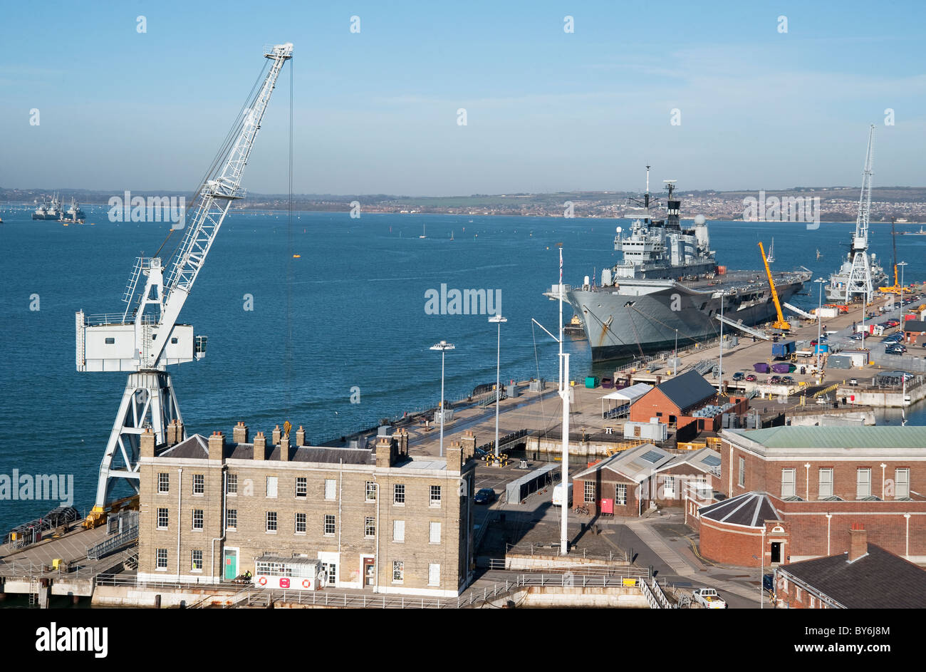 HMS Ark Royal Stock Photo