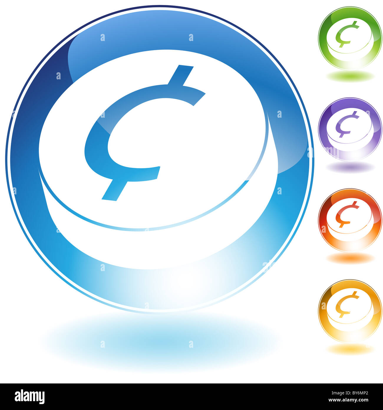 Blue change icon round hi-res stock photography and images - Alamy